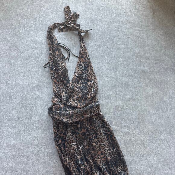 Peppermayo Elysia Maxi Dress Leopard - Picture 4 of 6